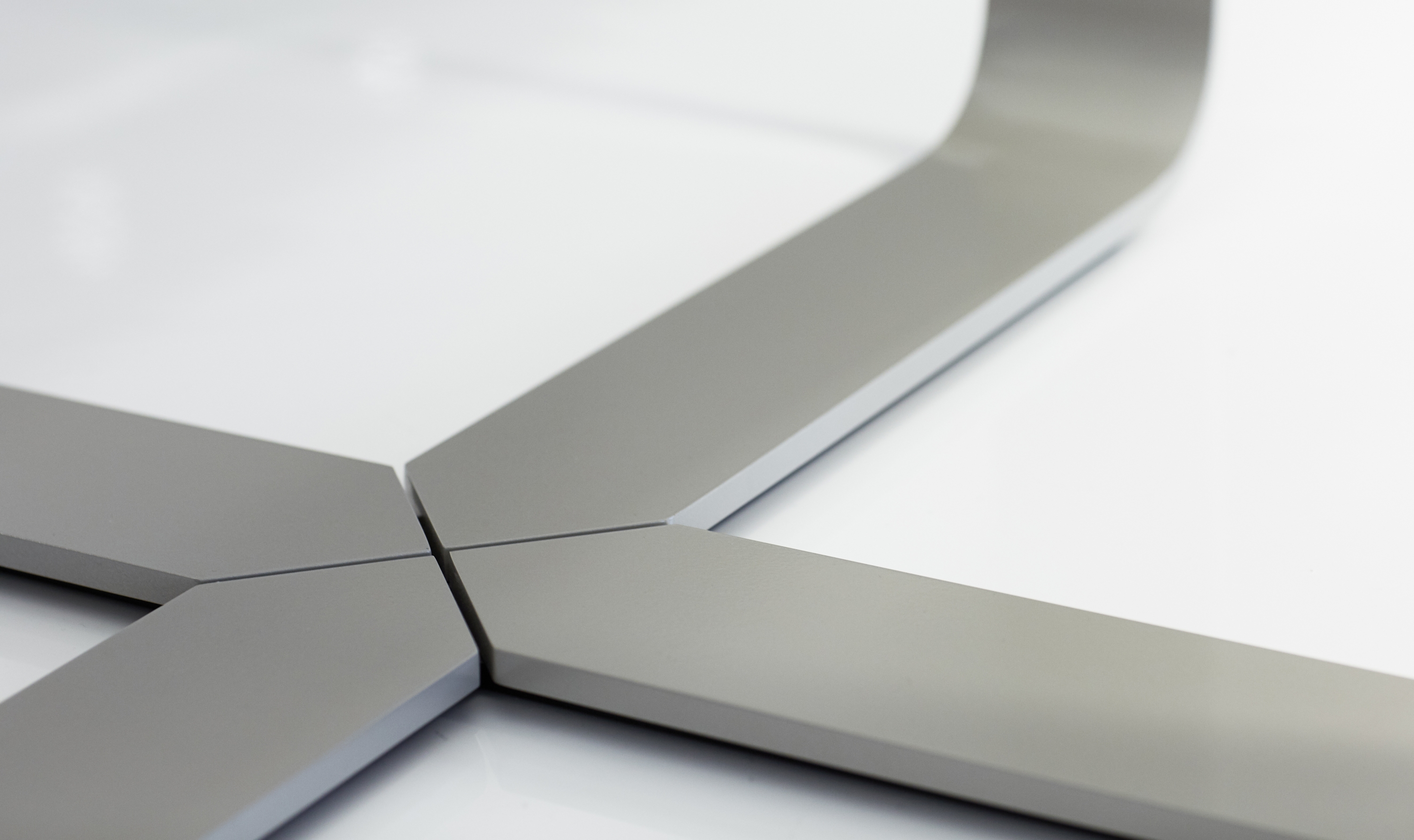 Preview of Baja | Meeting Table | Foil Powdercoat Hoop Base | Hoop Base Detail