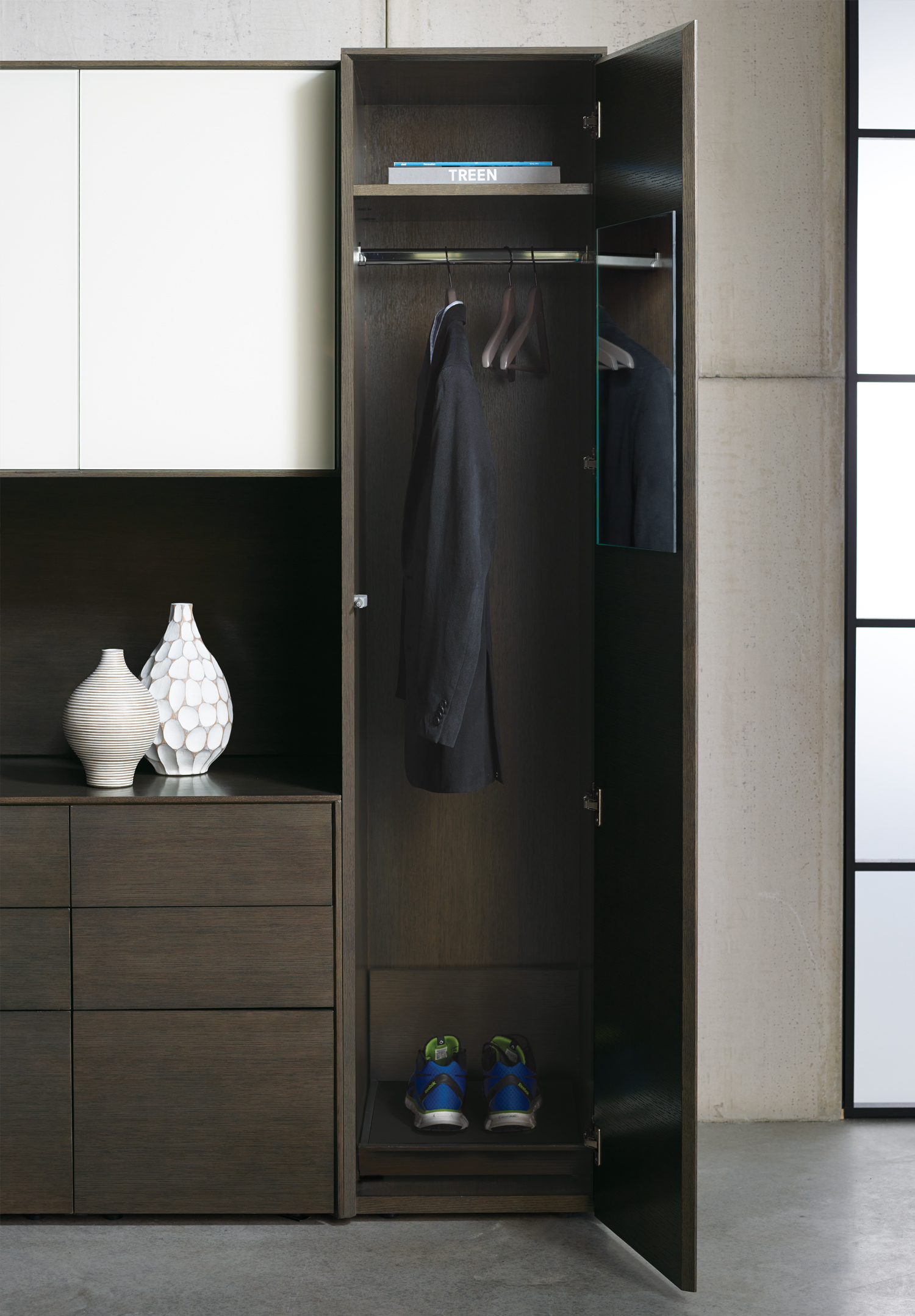 Preview of Merino | Casegood | G03 Carbon Rift Oak | Wardrobe