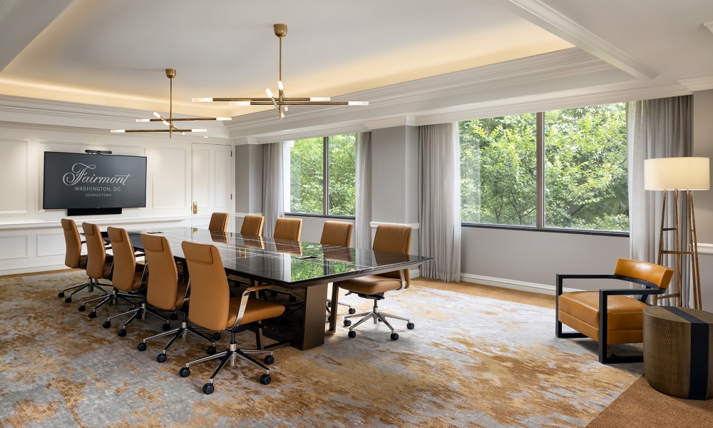Preview of Crossbeam | Conference Table | COM Stone Top | Fairmont DC