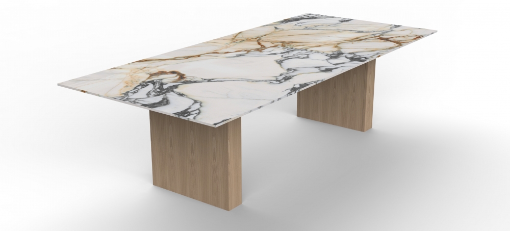 Preview of Flow | Conference Table | COM Marble Top | Dune Rectangle Base