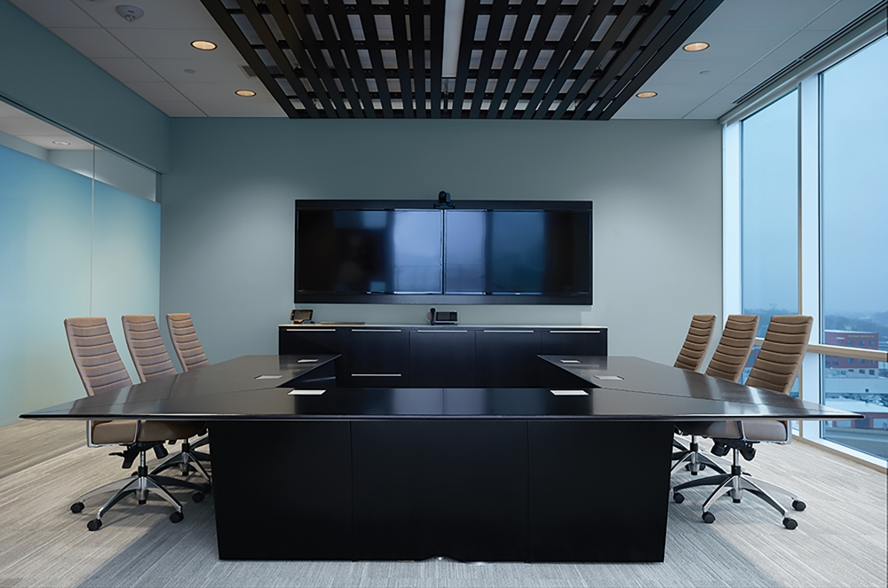 Preview of Ativa | Conference Table | G82 Onyx Veneer | U Shape