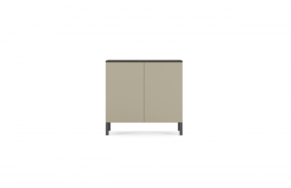Preview of Flow | Credenza | Moonlight Paint | Edge Mounted Base | Buffet Height