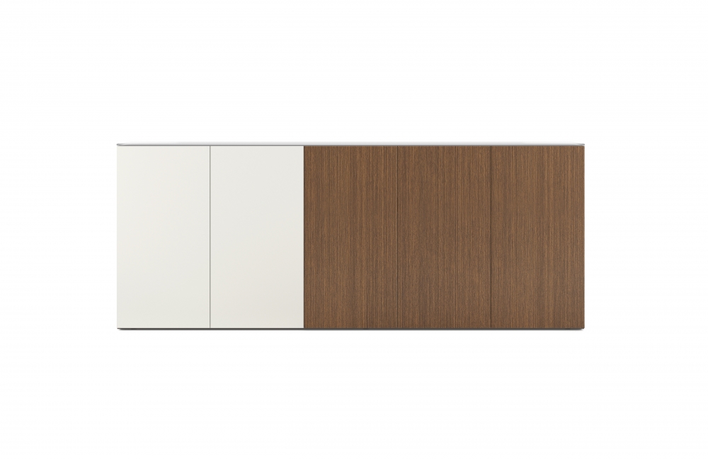 Preview of Flow | Credenza | Paint and Veneer Combination | Buffet Height