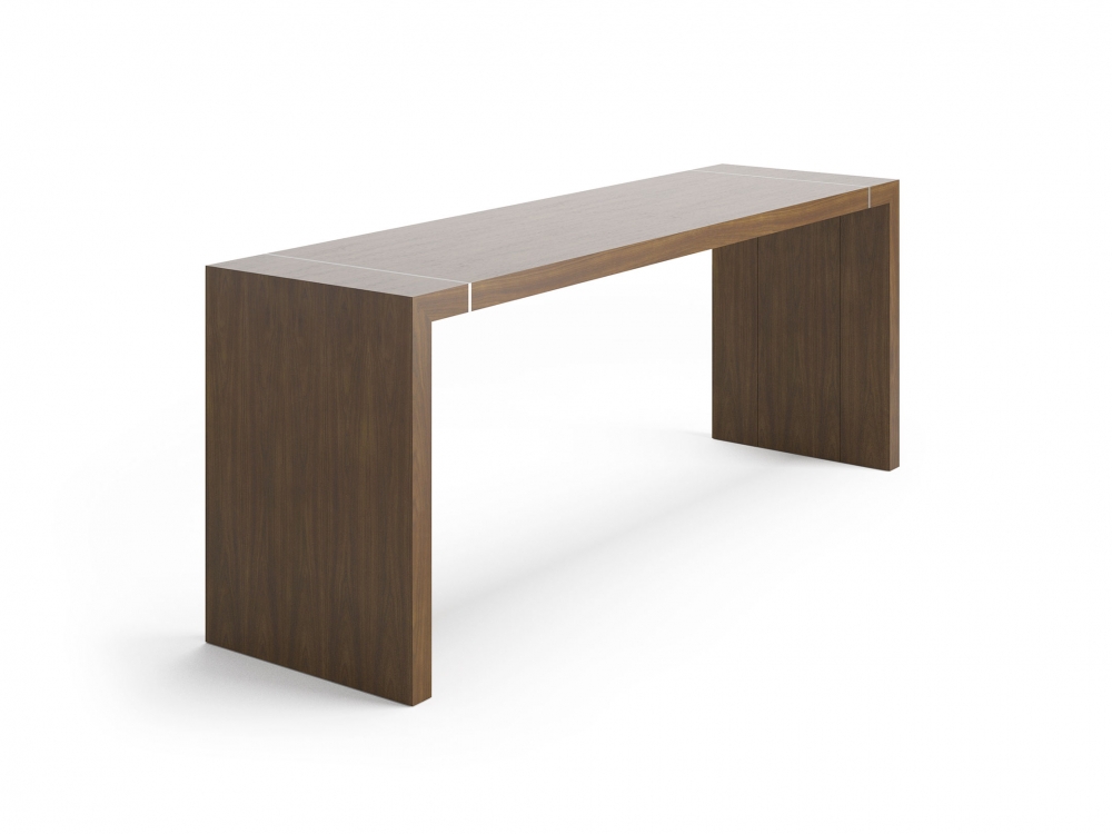 Preview of Tesano | Community Table | Veneer Finish | Standing Height | Whitesweep