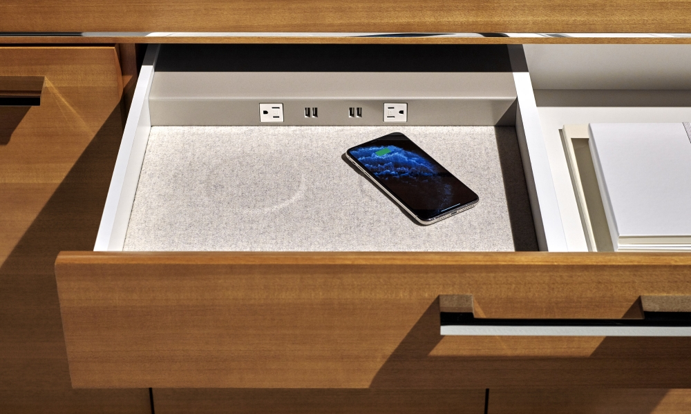 Preview of Ascari Credenza | Charging Drawer