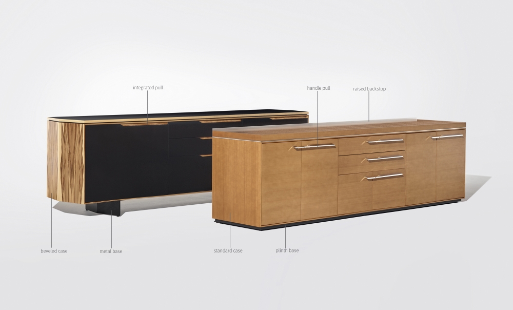 Preview of Ascari Credenza | Conference and Buffet Height | Details