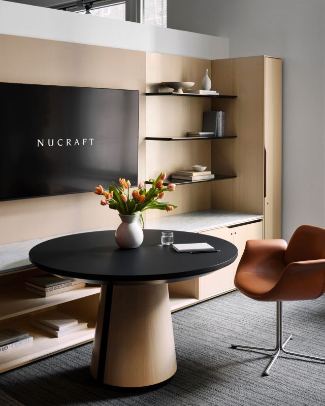 Ascari | Casegood and Meeting Table | 2025 NYC Showroom