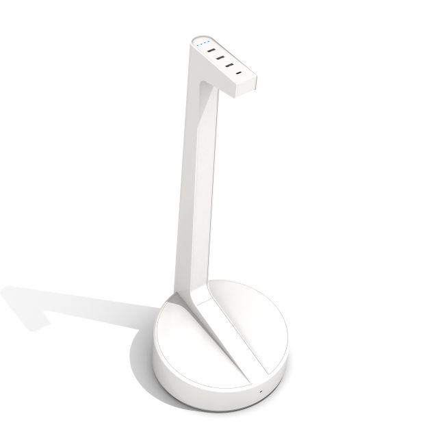 Charging Stand | Battery Powered | White