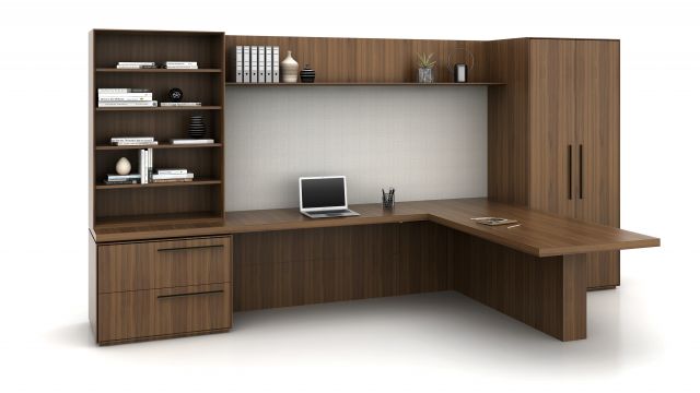 Ascari | Casegood | L Shape Desk | Height Adjustable Desk 