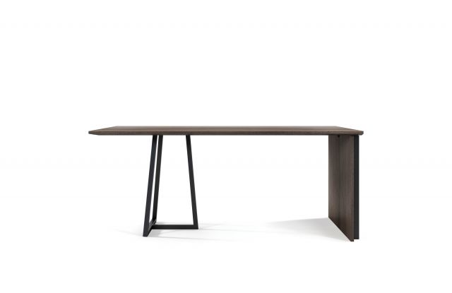 Two4Six | Media Table | Rectangle Shaped Veneer Top | Seated Height