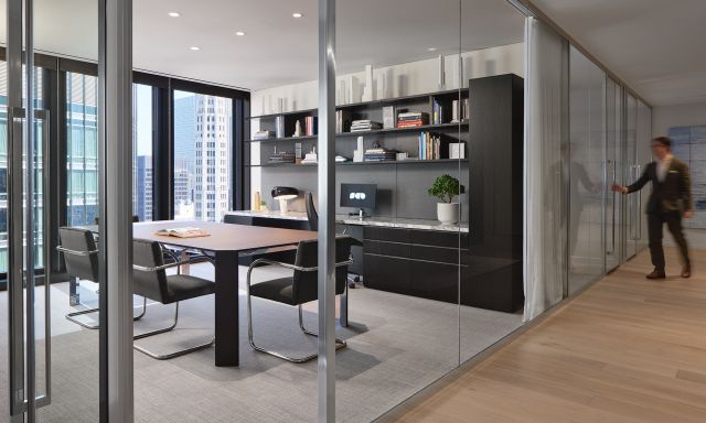 Tova | Conference Table | Design: SCB | Project: SCB Offices – Chicago | Photo: © Kendall McCaugherty