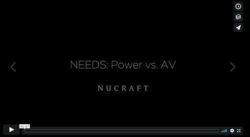 Needs: Power vs. AV